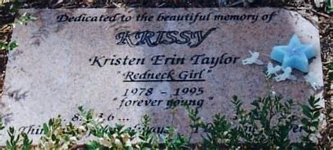 krissy taylor|krissy taylor grave.